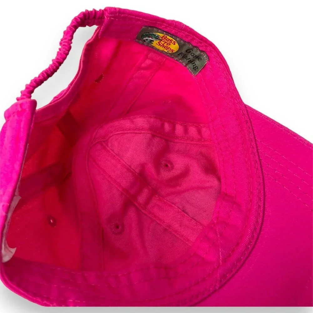 Bass Pro Shops Hat Toddler Size Pink Strap Back‎ January 2020